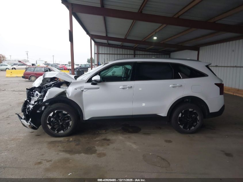 2025 Kia Sorento S VIN: 5XYRLDJC1SG361457 Lot: 43920465