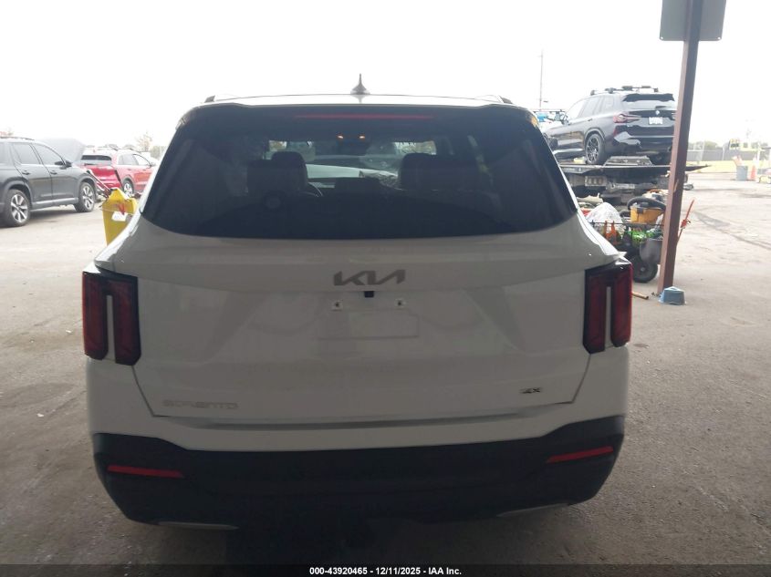 2025 Kia Sorento S VIN: 5XYRLDJC1SG361457 Lot: 43920465