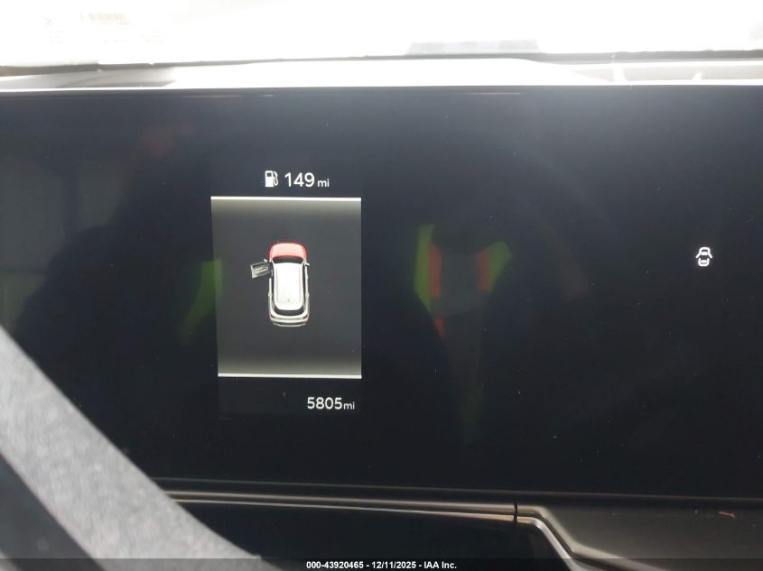 2025 Kia Sorento S VIN: 5XYRLDJC1SG361457 Lot: 43920465