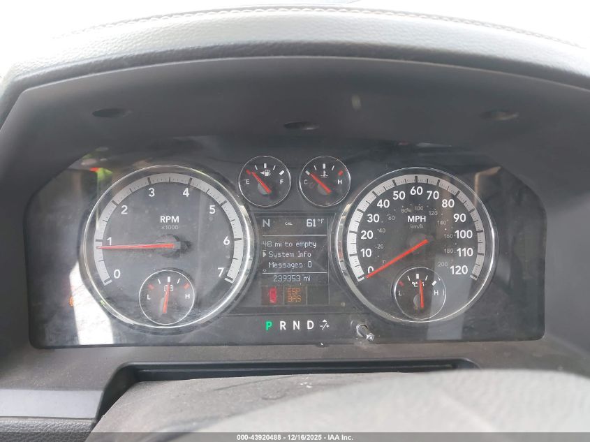 2009 Dodge Ram 1500 Slt/Sport/Trx VIN: 1D3HV18T69S804983 Lot: 43920488