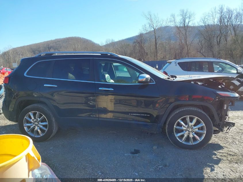 2016 Jeep Cherokee Limited VIN: 1C4PJMDBXGW151692 Lot: 43920489