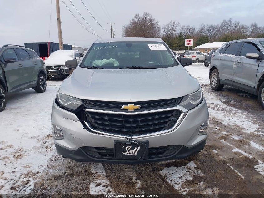 2019 Chevrolet Equinox Ls VIN: 3GNAXHEV7KS551094 Lot: 43920504