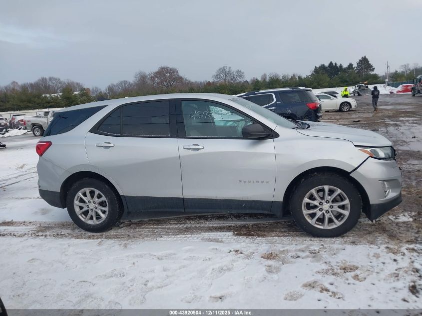 2019 Chevrolet Equinox Ls VIN: 3GNAXHEV7KS551094 Lot: 43920504