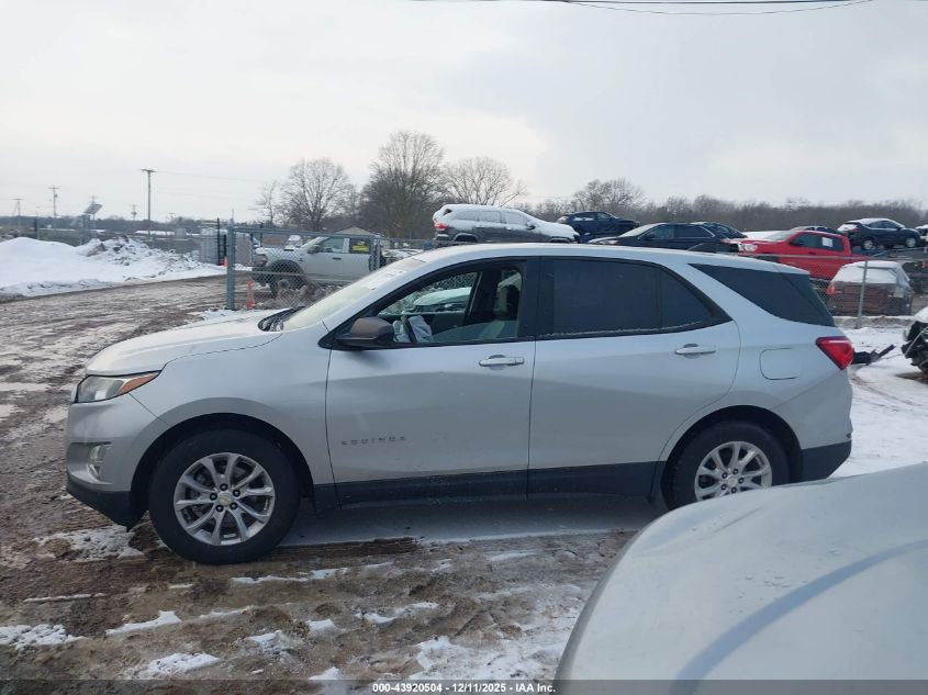 2019 Chevrolet Equinox Ls VIN: 3GNAXHEV7KS551094 Lot: 43920504