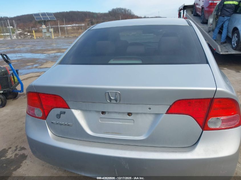2008 Honda Civic Lx VIN: 1HGFA16538L067851 Lot: 43920506