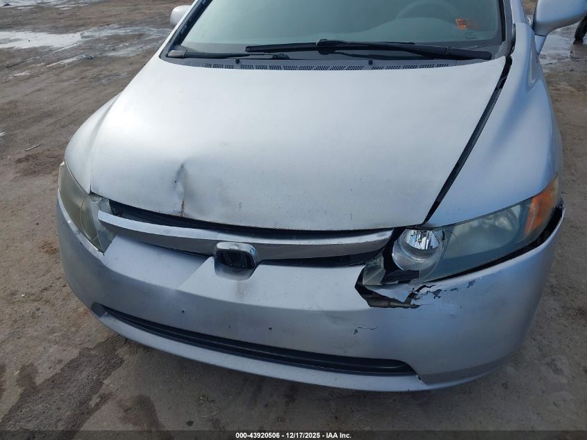 2008 Honda Civic Lx VIN: 1HGFA16538L067851 Lot: 43920506