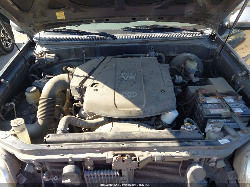 2006 Toyota Tundra Sr5 VIN: 5TBRU341X6S483219 Lot: 43920510