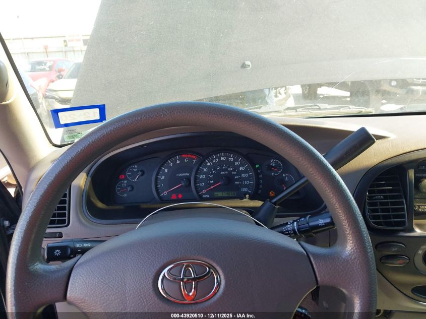 2006 Toyota Tundra Sr5 VIN: 5TBRU341X6S483219 Lot: 43920510