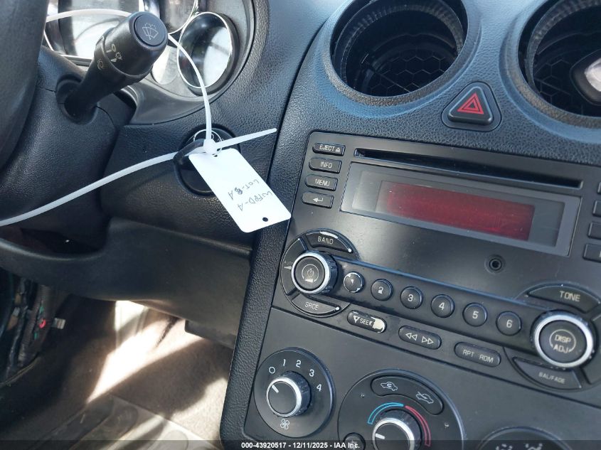 2008 Pontiac G6 Value Leader VIN: 1G2ZF57B684248837 Lot: 43920517