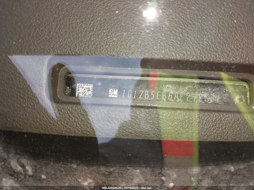 2010 Chevrolet Malibu Ls VIN: 1G1ZB5EB6AF298361 Lot: 43920526