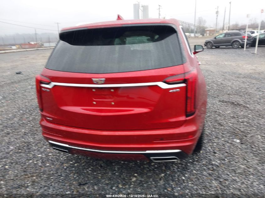 2023 Cadillac Xt6 Awd Premium Luxury VIN: 1GYKPDRS6PZ219660 Lot: 43920530