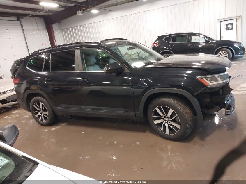 2021 Volkswagen Atlas 2.0T Se VIN: 1V2LP2CA4MC591512 Lot: 43920531