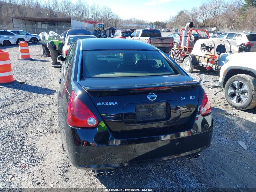 2007 Nissan Maxima 3.5 Se VIN: 1N4BA41E17C853657 Lot: 43920532