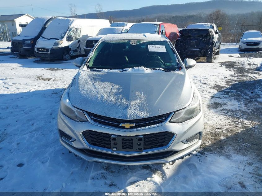 2018 Chevrolet Cruze Premier Auto VIN: 3G1BF6SM4JS625109 Lot: 43920536