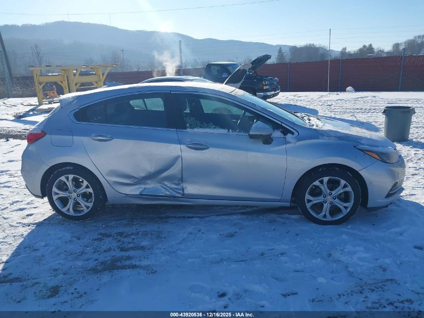 2018 Chevrolet Cruze Premier Auto VIN: 3G1BF6SM4JS625109 Lot: 43920536