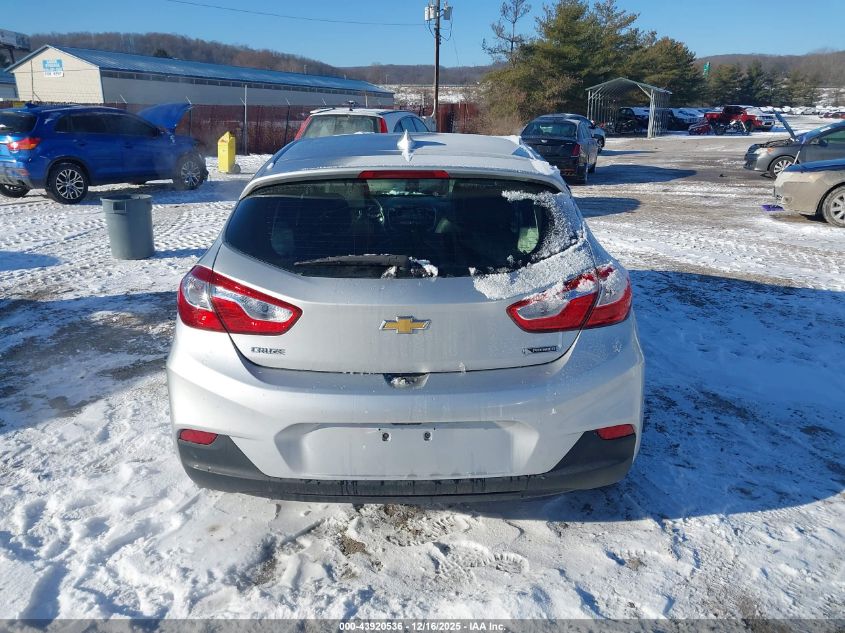 2018 Chevrolet Cruze Premier Auto VIN: 3G1BF6SM4JS625109 Lot: 43920536