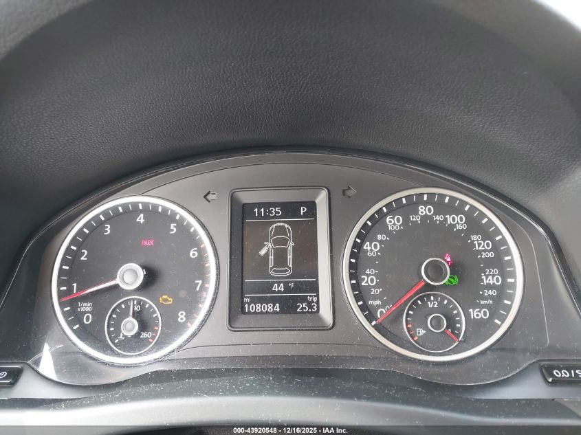 2016 Volkswagen Tiguan S VIN: WVGBV7AX0GW587009 Lot: 43920548