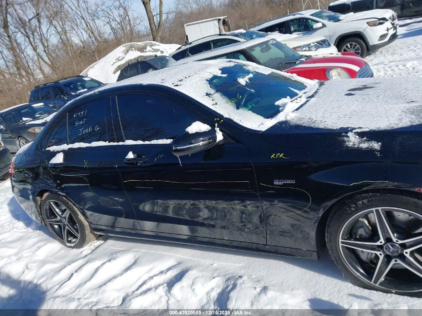 2018 Mercedes-Benz Amg C 43 4Matic VIN: 55SWF6EB1JU254145 Lot: 43920555