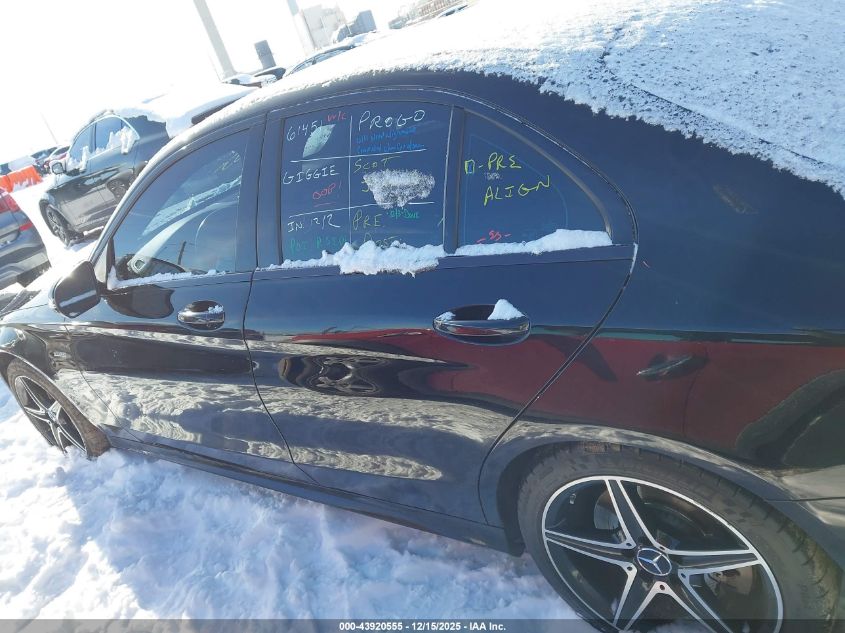 2018 Mercedes-Benz Amg C 43 4Matic VIN: 55SWF6EB1JU254145 Lot: 43920555