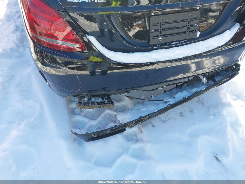 2018 Mercedes-Benz Amg C 43 4Matic VIN: 55SWF6EB1JU254145 Lot: 43920555