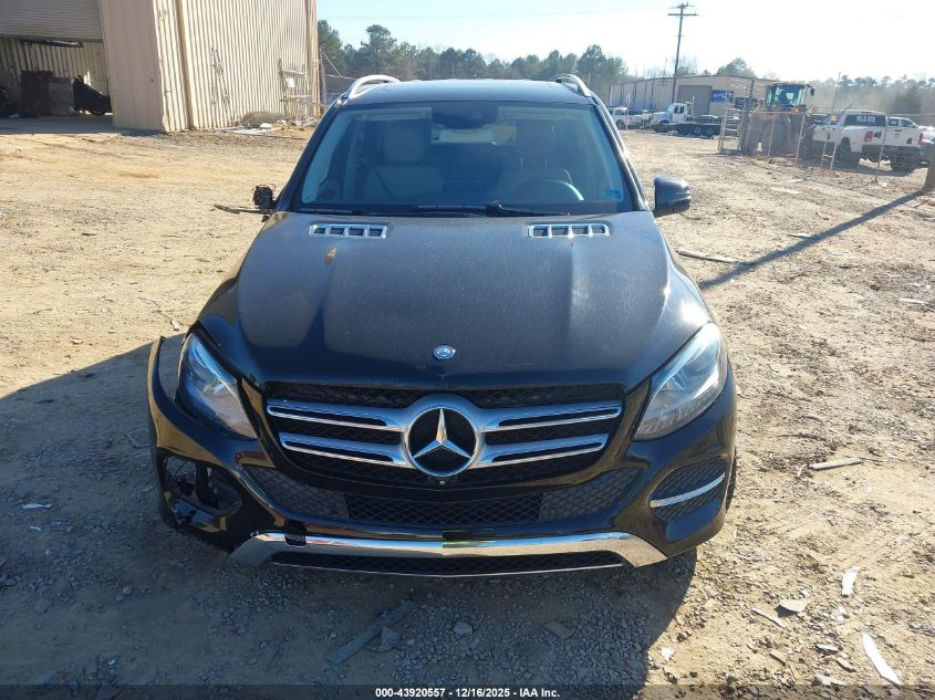 2016 Mercedes-Benz Gle 350 VIN: 4JGDA5JB6GA710743 Lot: 43920557