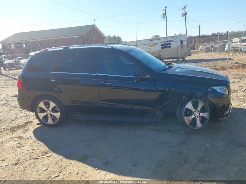 2016 Mercedes-Benz Gle 350 VIN: 4JGDA5JB6GA710743 Lot: 43920557