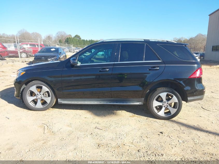 2016 Mercedes-Benz Gle 350 VIN: 4JGDA5JB6GA710743 Lot: 43920557