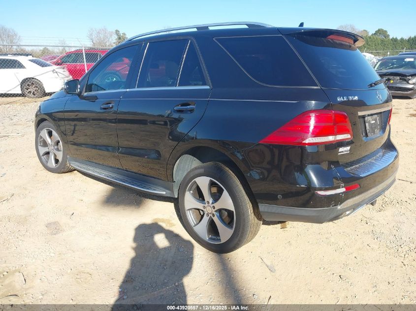 2016 Mercedes-Benz Gle 350 VIN: 4JGDA5JB6GA710743 Lot: 43920557