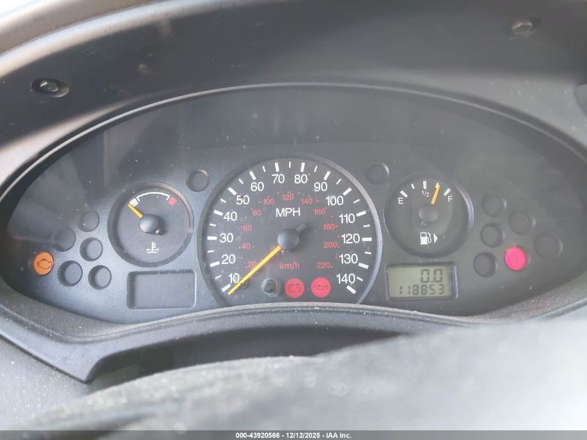 2002 Ford Focus Se/Ztw VIN: 1FAFP36332W136332 Lot: 43920566