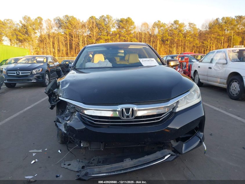 2017 Honda Accord Hybrid Ex-L VIN: JHMCR6F54HC028644 Lot: 43920568