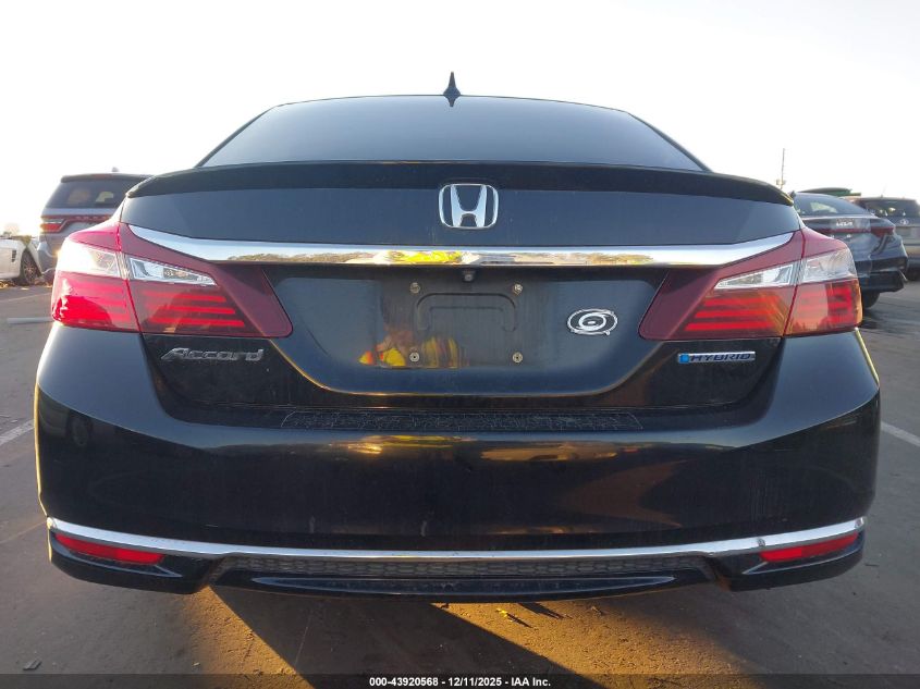 2017 Honda Accord Hybrid Ex-L VIN: JHMCR6F54HC028644 Lot: 43920568