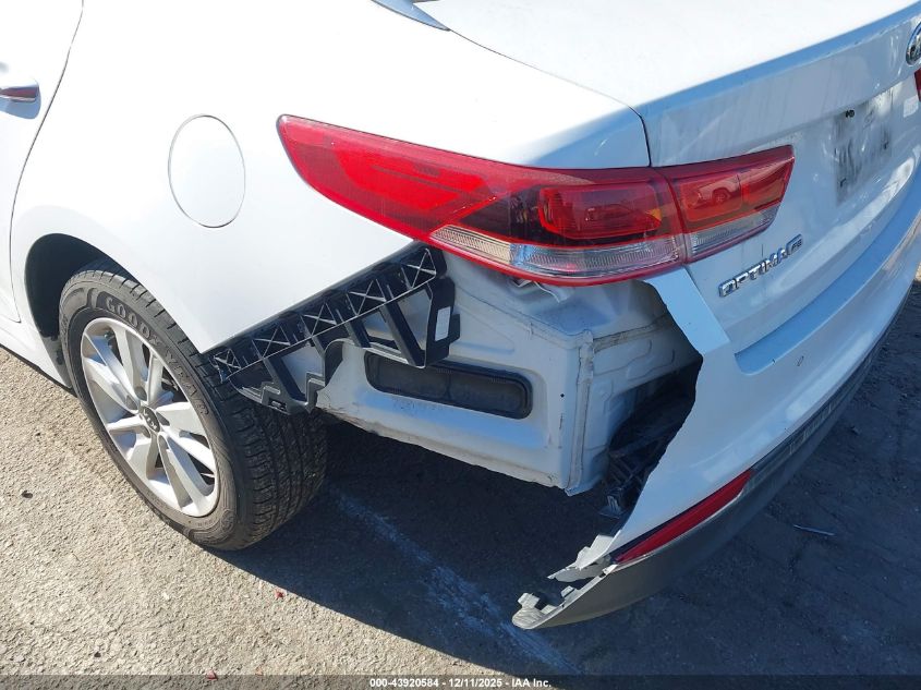 2016 Kia Optima Lx VIN: 5XXGT4L33GG057532 Lot: 43920584