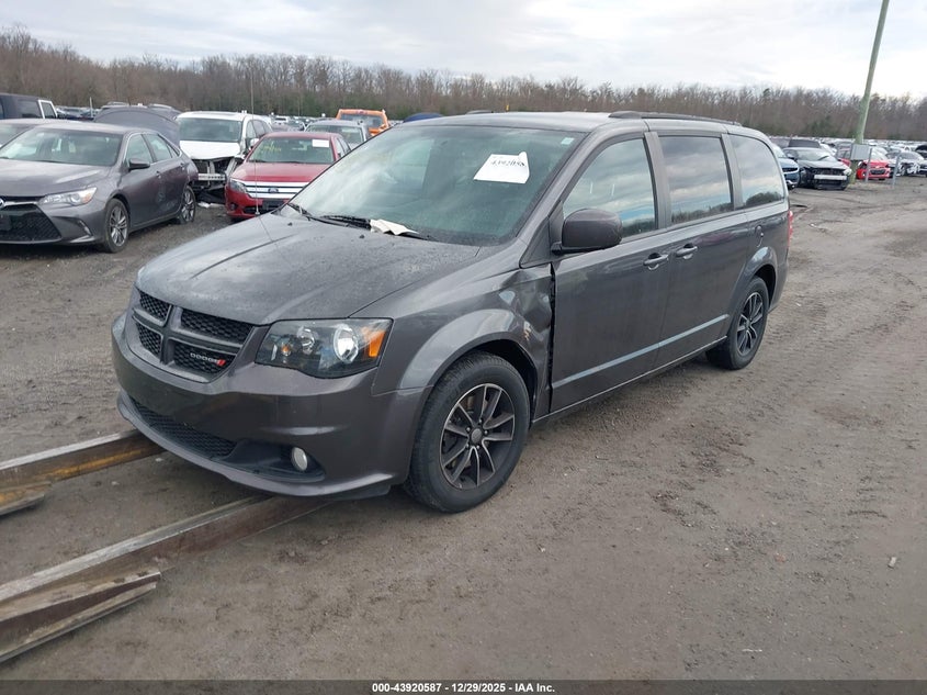 Vin: 2c4rdgeg8jr146387, lot: 44416195, dodge grand caravan gt 20182