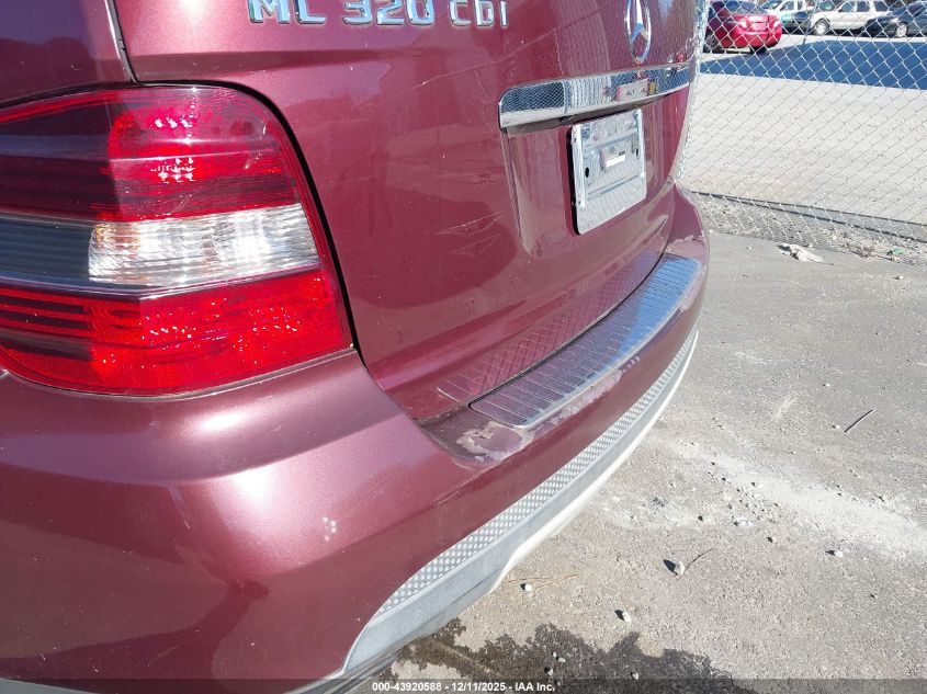 2008 Mercedes-Benz Ml 320 Cdi 4Matic VIN: 4JGBB22E08A366405 Lot: 43920588