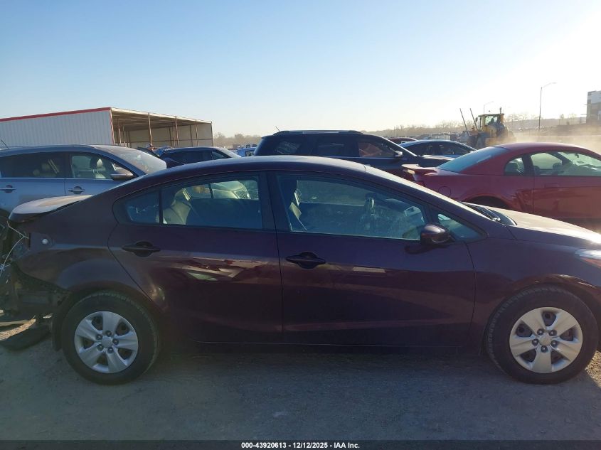 2018 Kia Forte Lx VIN: 3KPFK4A71JE189080 Lot: 43920613