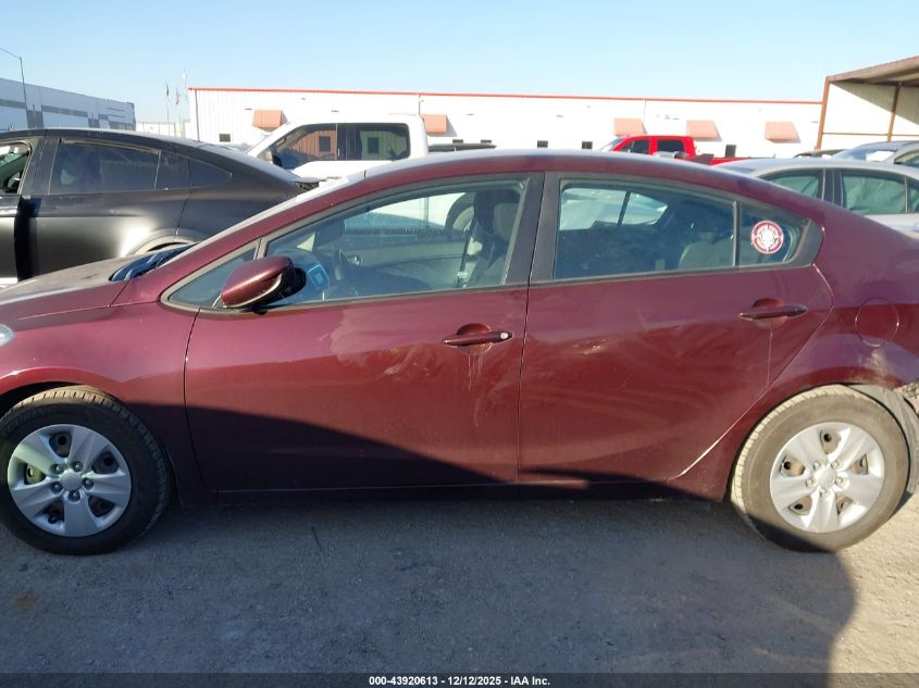 2018 Kia Forte Lx VIN: 3KPFK4A71JE189080 Lot: 43920613