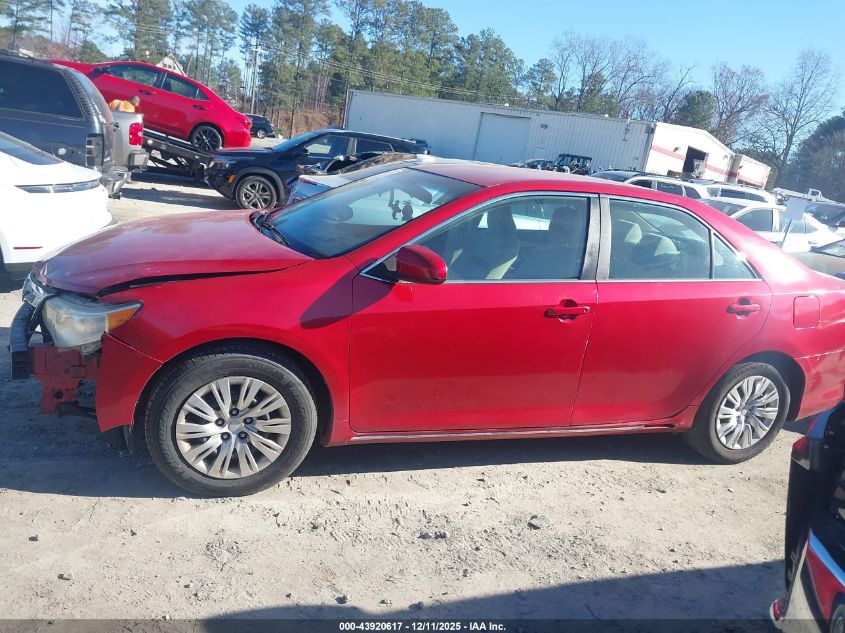 2012 Toyota Camry Le VIN: 4T4BF1FK2CR244611 Lot: 43920617