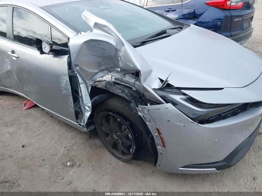 2025 Toyota Prius Le VIN: JTDACAAU1S3050829 Lot: 43920641