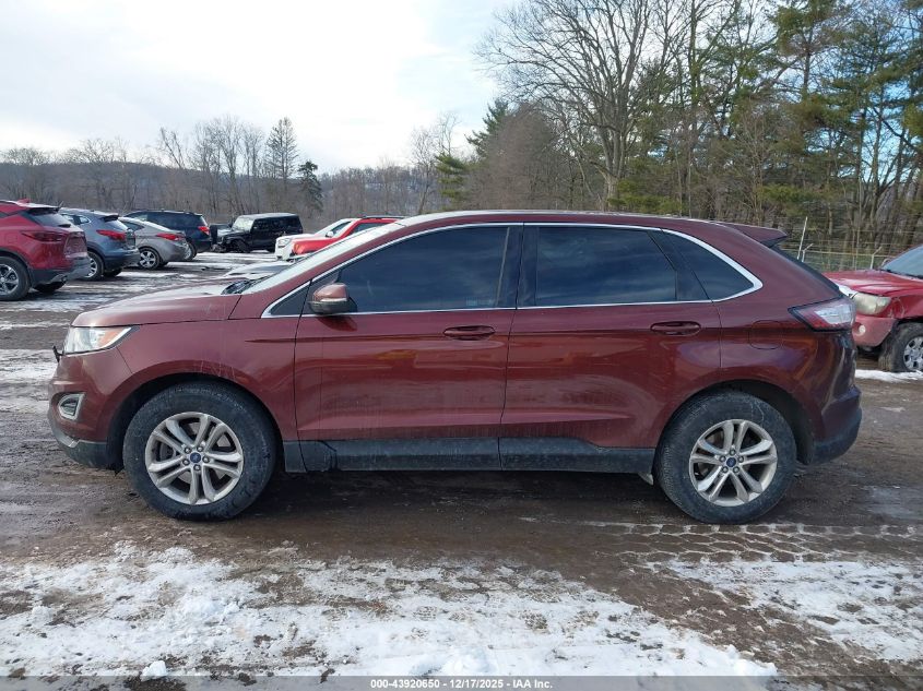 2015 Ford Edge Sel VIN: 2FMTK4J90FBB20119 Lot: 43920650