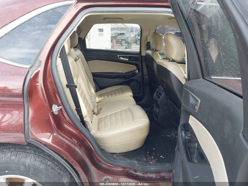 2015 Ford Edge Sel VIN: 2FMTK4J90FBB20119 Lot: 43920650