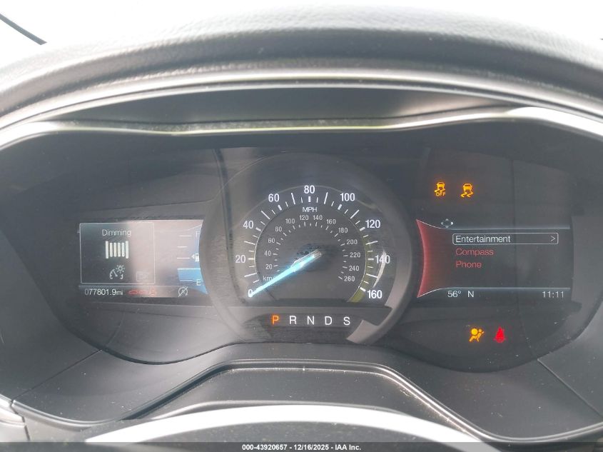 2019 Ford Fusion Se VIN: 3FA6P0HD7KR283101 Lot: 43920657