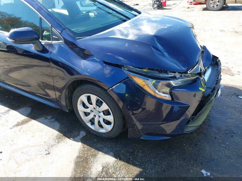 2023 Toyota Corolla Le VIN: 5YFB4MDE4PP077836 Lot: 43920664