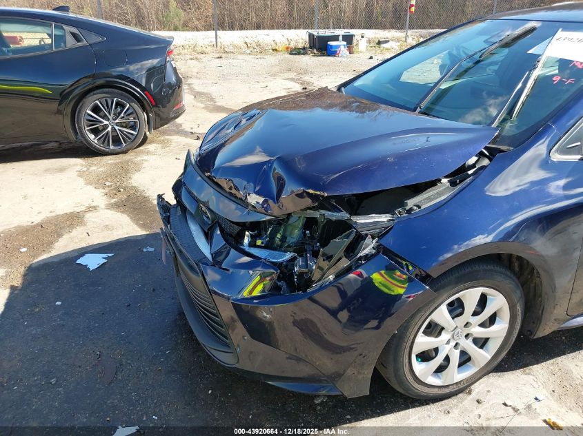 2023 Toyota Corolla Le VIN: 5YFB4MDE4PP077836 Lot: 43920664