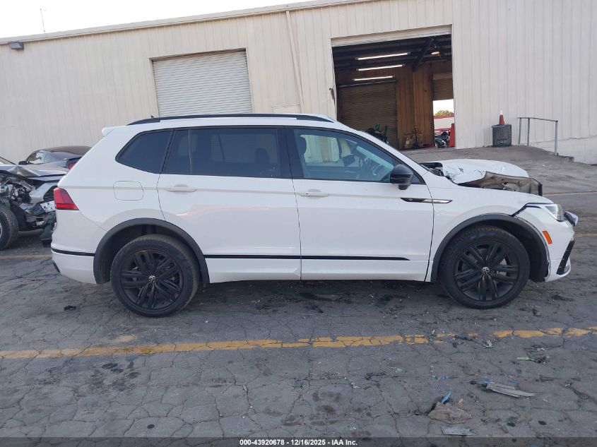 2022 Volkswagen Tiguan 2.0T Se R-Line Black VIN: 3VVCB7AX7NM007366 Lot: 43920678