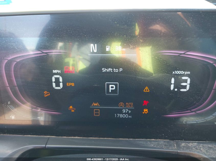 2025 Kia Telluride Lx VIN: 5XYP24GC4SG562898 Lot: 43920681