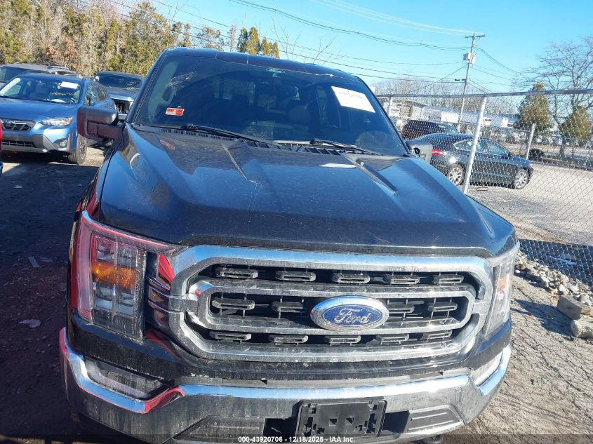 2022 Ford F-150 Xlt VIN: 1FTEW1EP0NKD30586 Lot: 43920706