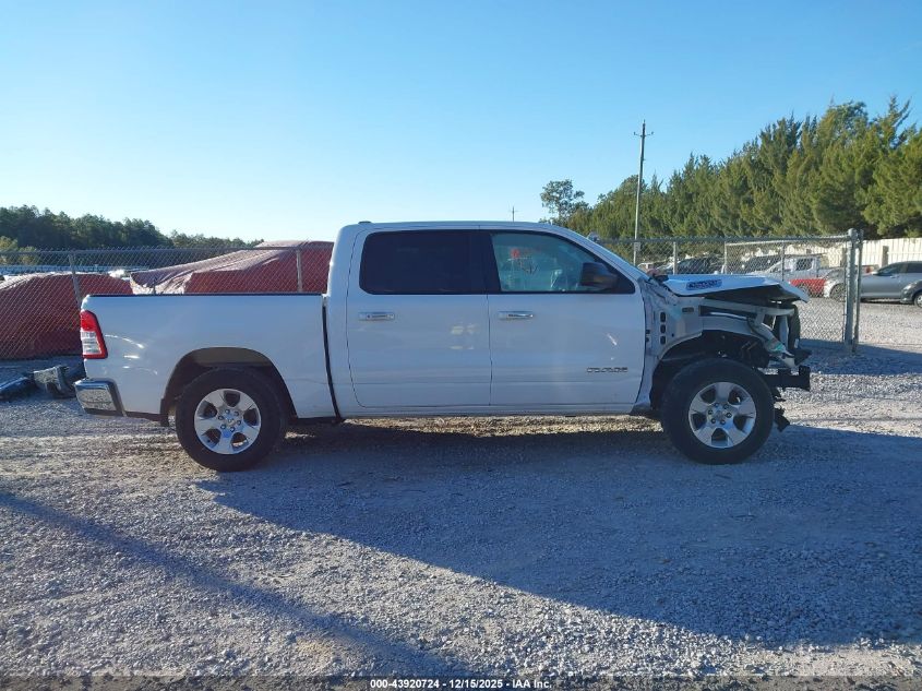 2020 Ram 1500 Big Horn 4X4 5'7 Box VIN: 1C6SRFFT3LN296651 Lot: 43920724