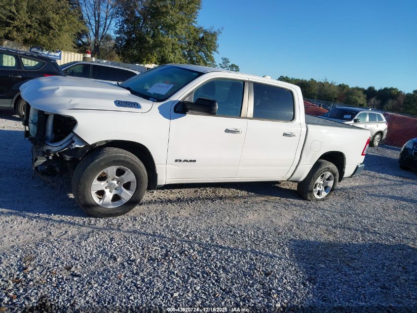 2020 Ram 1500 Big Horn 4X4 5'7 Box VIN: 1C6SRFFT3LN296651 Lot: 43920724