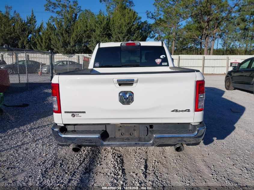 2020 Ram 1500 Big Horn 4X4 5'7 Box VIN: 1C6SRFFT3LN296651 Lot: 43920724