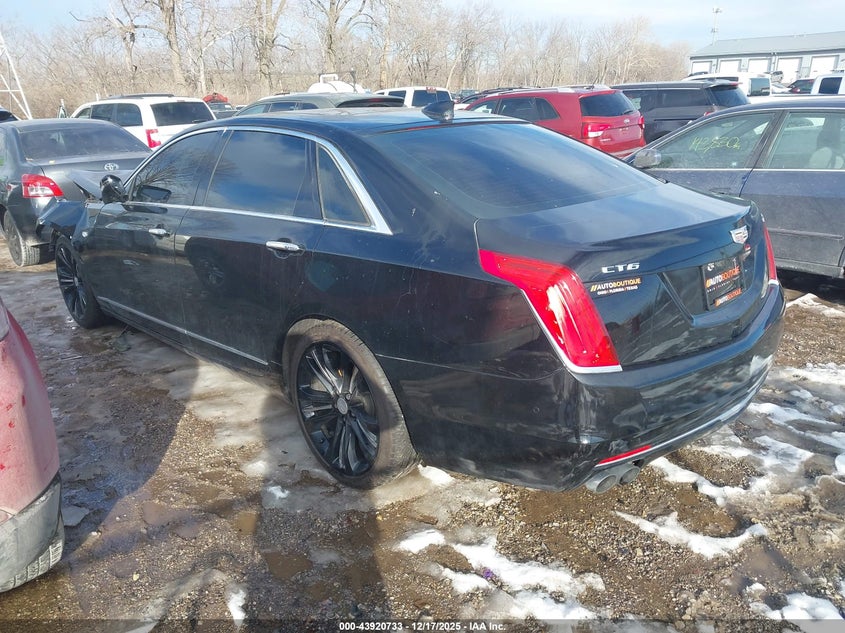 Vin: 1g6kk5r60gu167228, lot: 44416341, cadillac ct6 platinum 20163